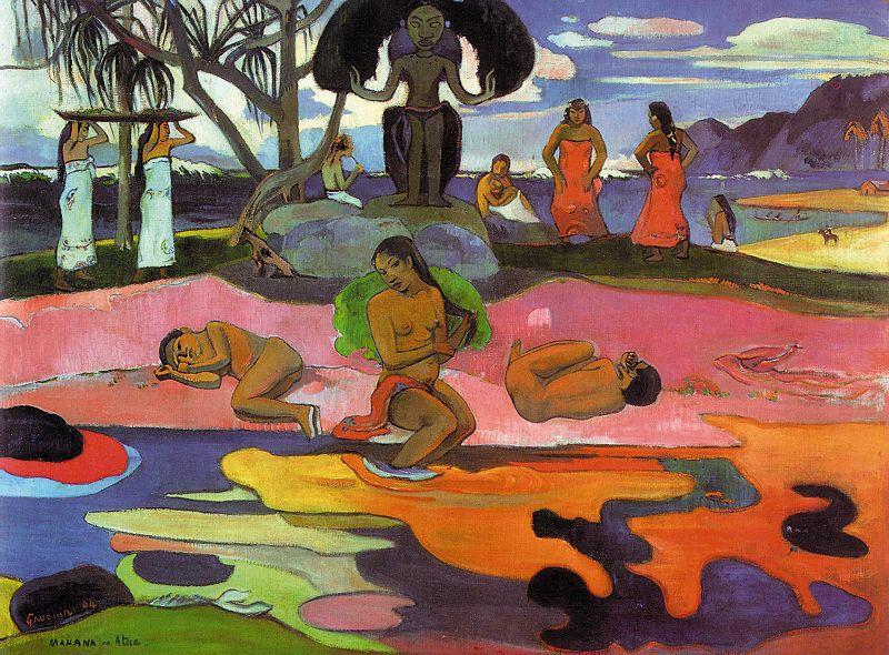 Paul Gauguin Mahana No Atua China oil painting art